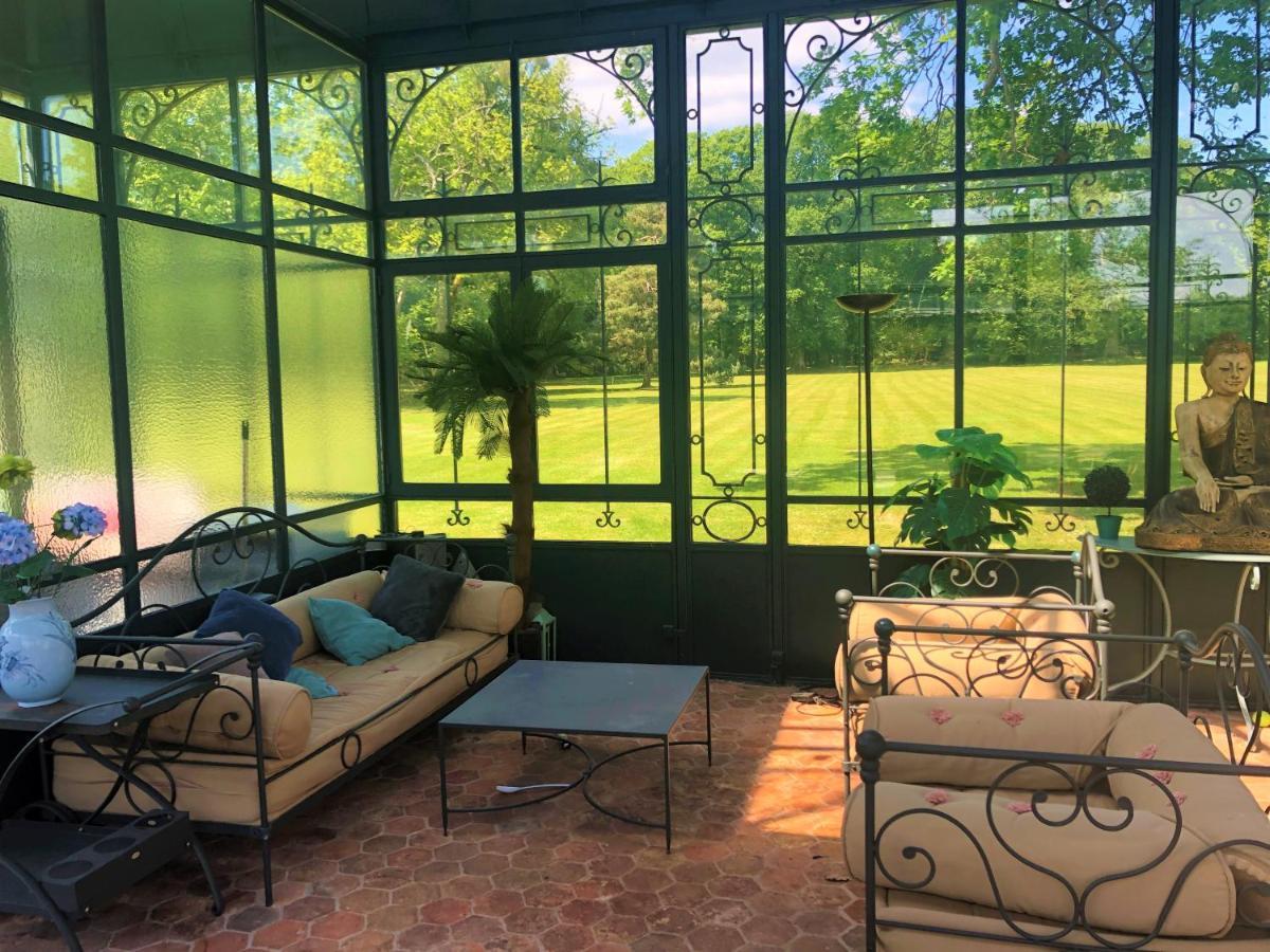 Chateau Du Boulay Morin Le Boulay-Morin Extérieur photo Interior of a conservatory